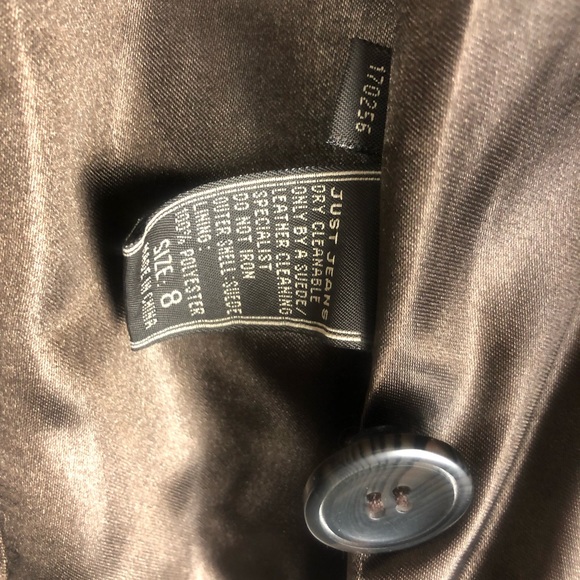 VINTAGE genuine suede blazer - Picture 7 of 11